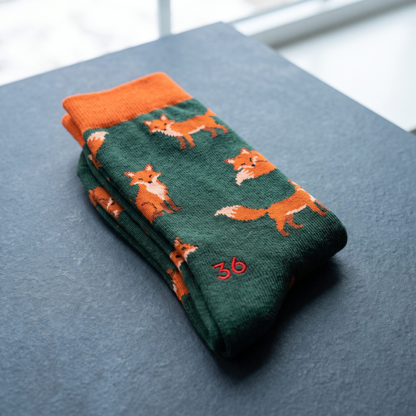 36 Urban Spirit Outdoor Socks — Fox